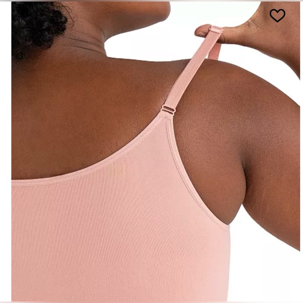 Shapermint Essentials Women's Pink Smoothing Bodysuit Tank Top Style Size 3XL - Picture 2 of 13